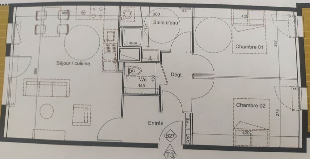 Appartement 65 m² à Tours — photo 3