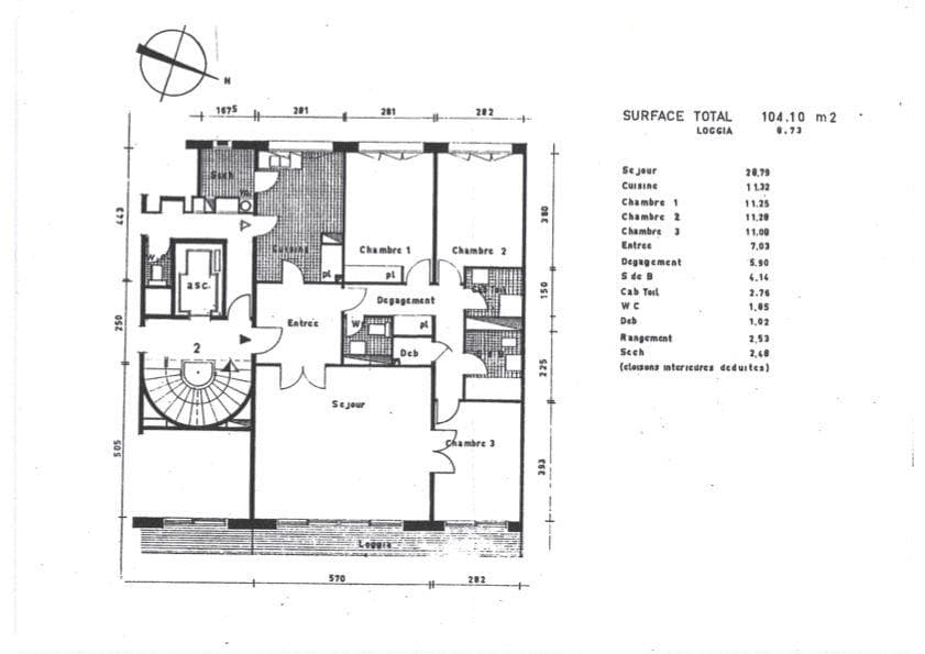 APPARTEMENT T 4 A TOURS — photo 2