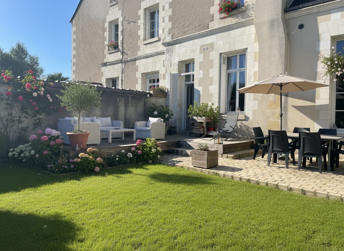 APPARTEMENT/MAISON AVEC JARDIN A FONDETTES