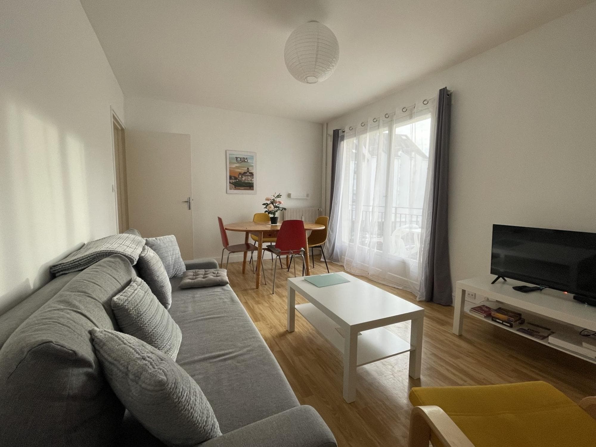 Appartement 3 pièces avec balcon