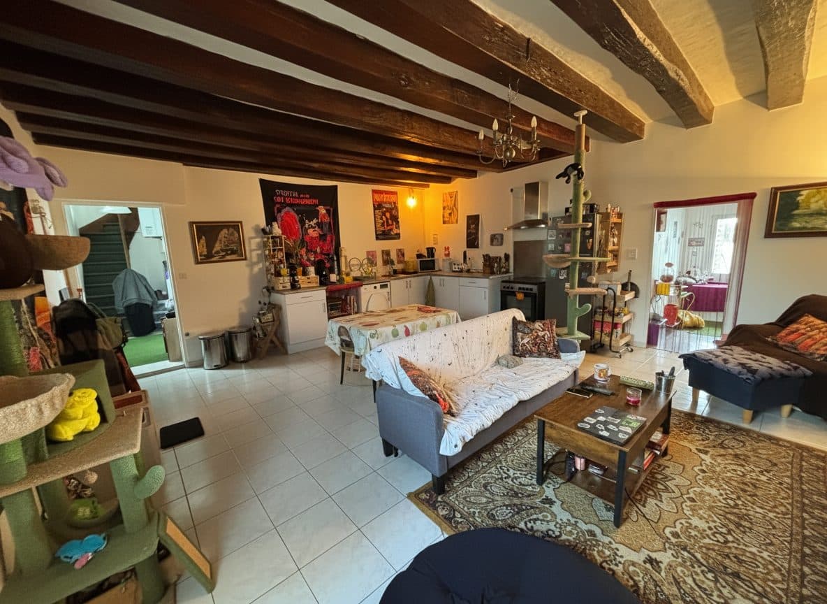 Appartement 97 m² à Saint-Cyr-sur-Loire