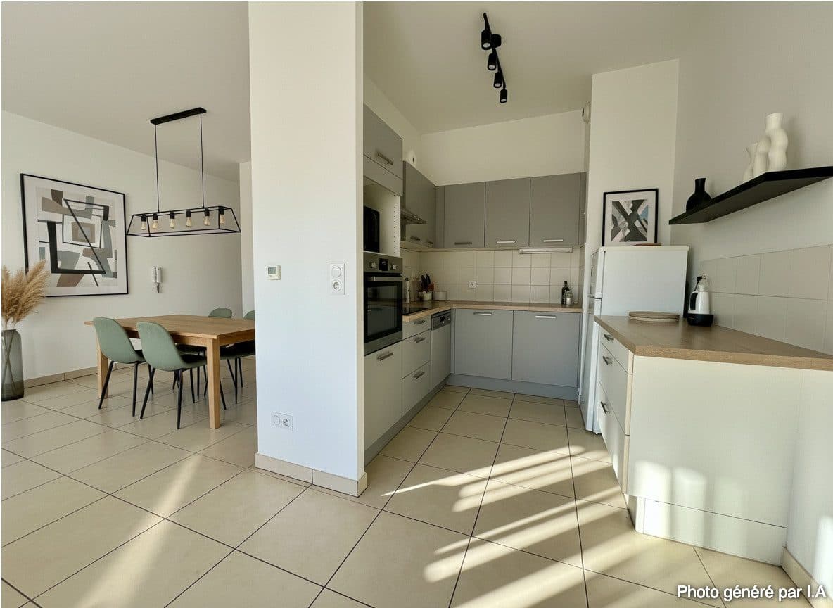 grand appartement T4 de 89m2 et garage, bien situé — photo 2