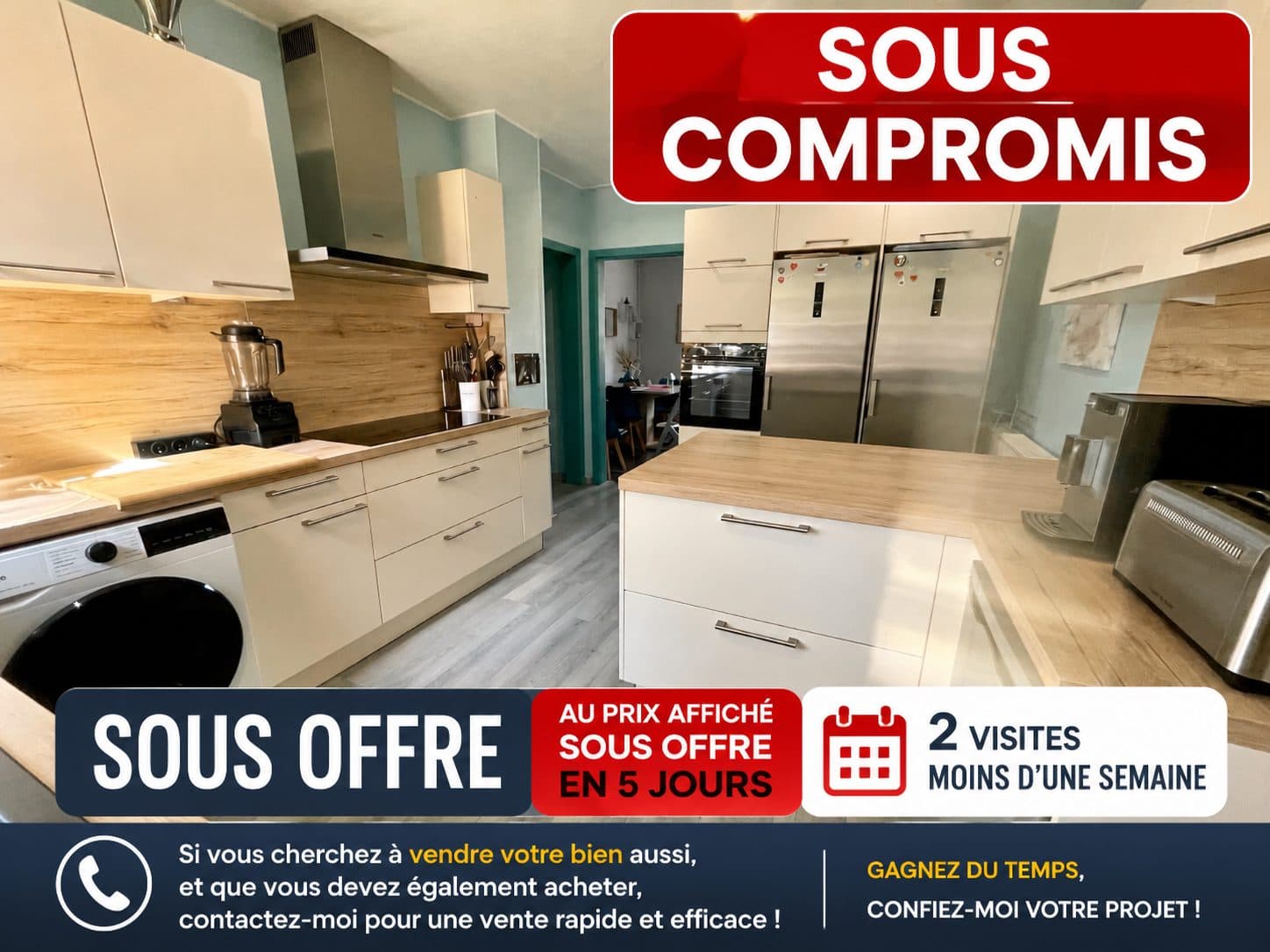 3 pièces plein de charme