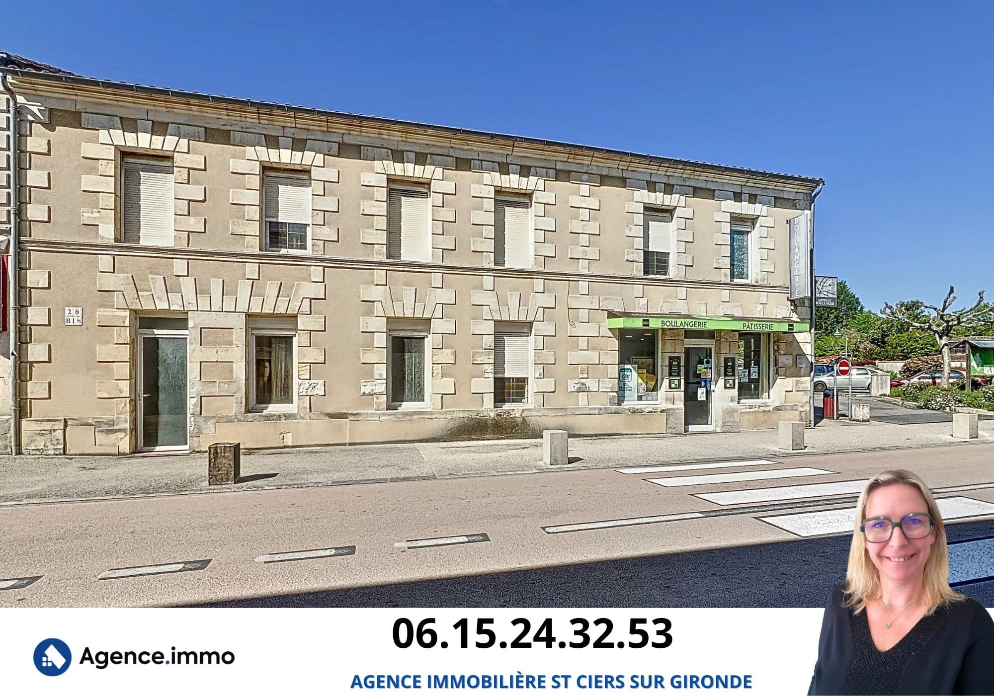 Ensemble immobilier Maison + local commercial + dépendances