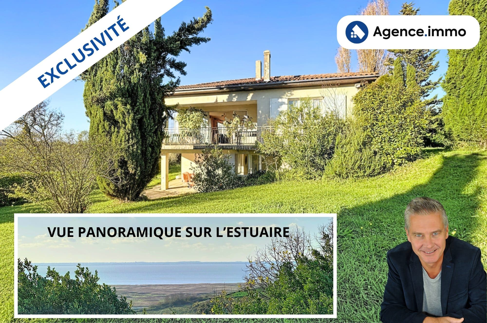 Grande maison 5 chambres Vue estuaire