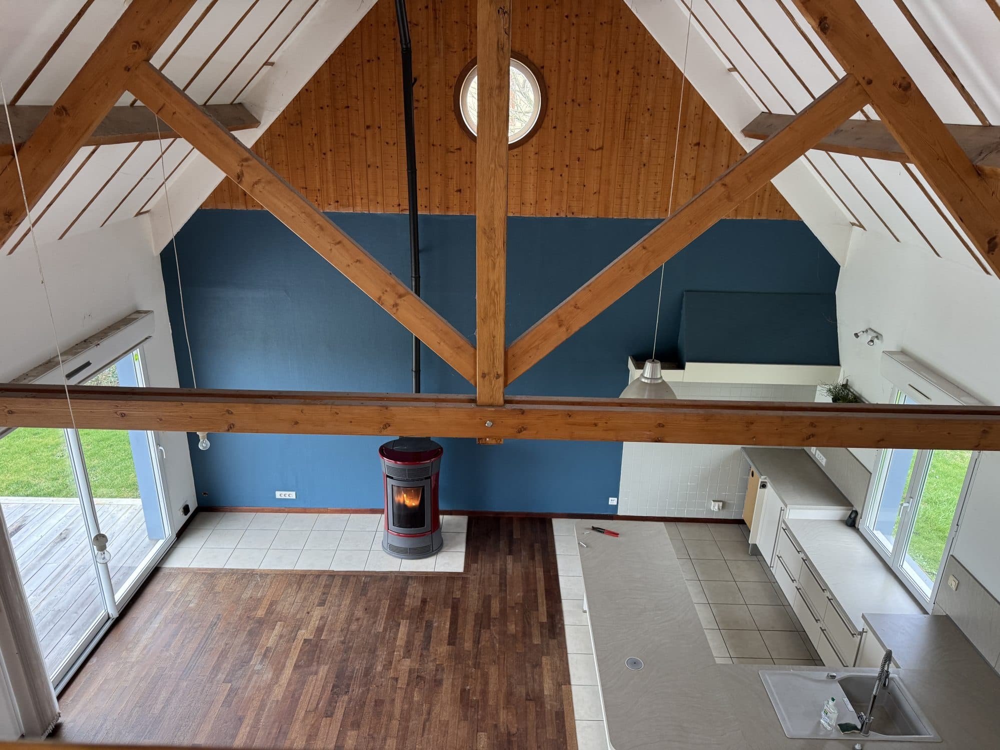 Maison contemporaine ossature bois — photo 2