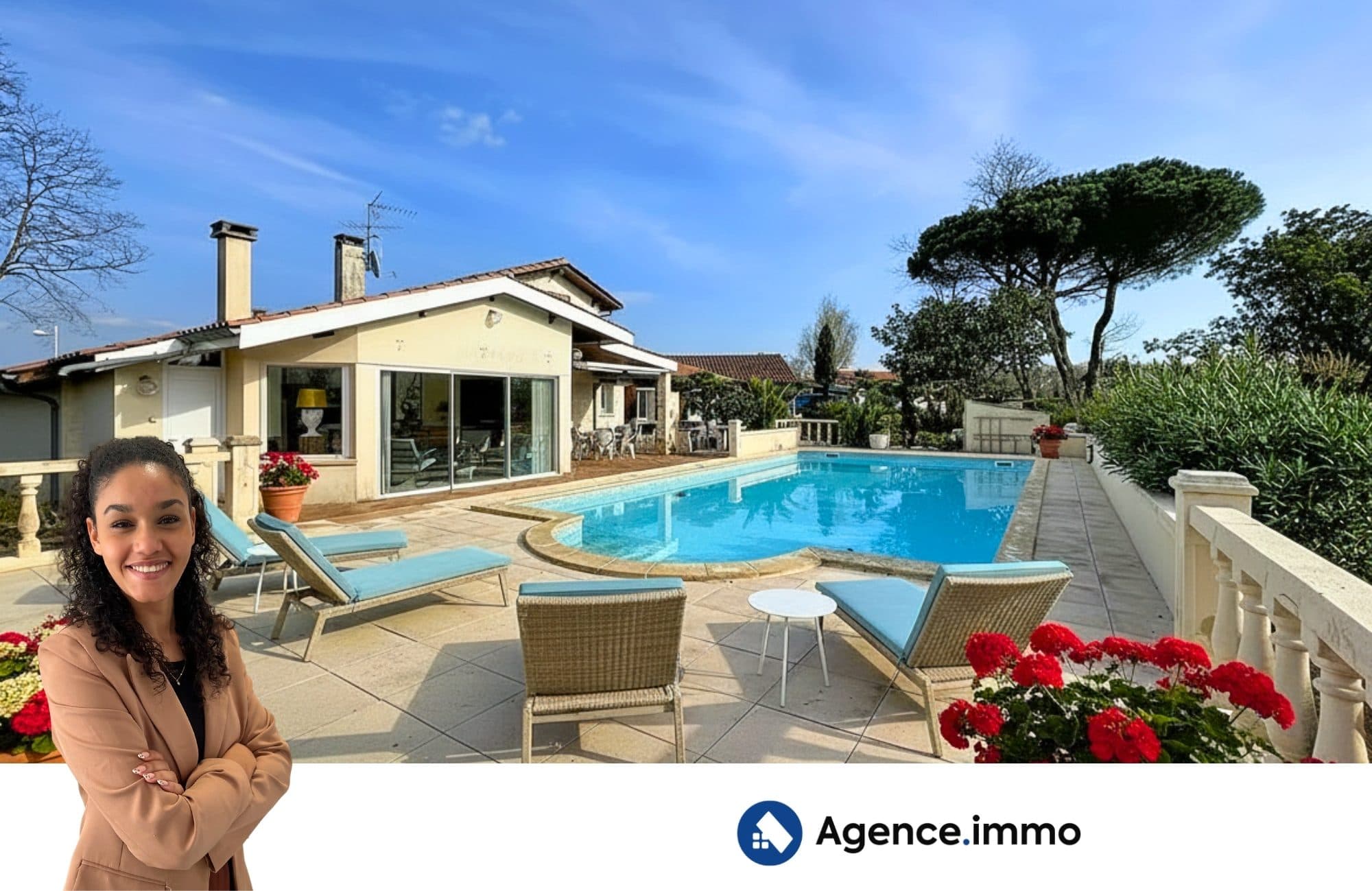 Maison 4 chambres & piscine