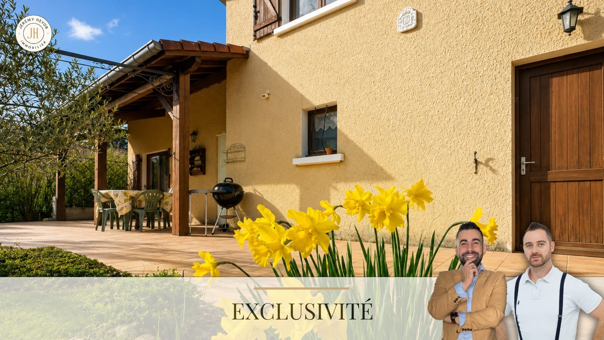Méline une maison familiale 109 m² avec 4 chambres, garage attenant et grand jardin à Chavanoz secteur Belmont