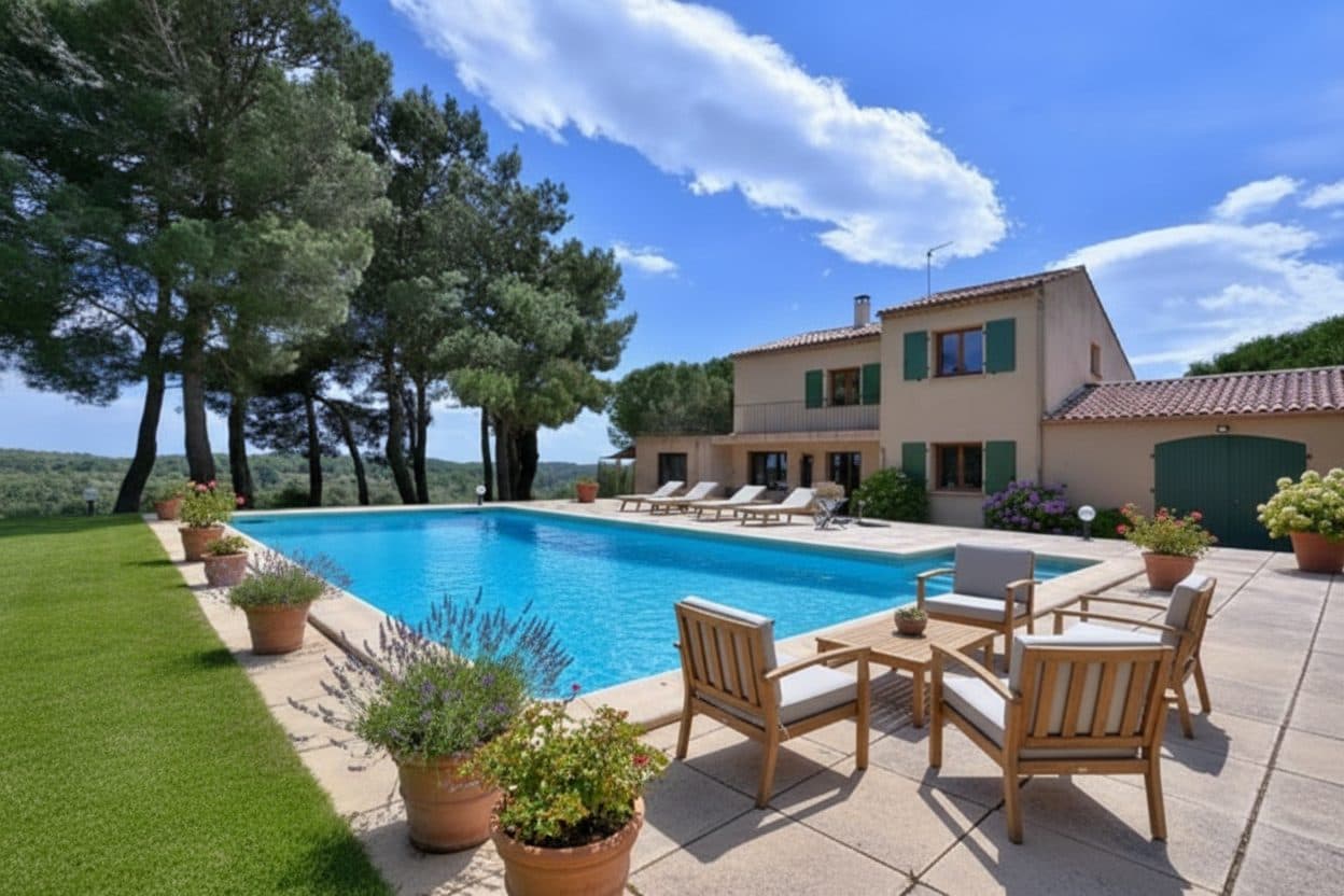 Espace et Nature : Villa avec Vue Panoramique sur les Collines