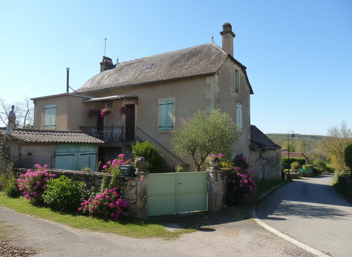 Maison de village 93 m² avec dépendances – Proche Villefranche-de-Rouergue