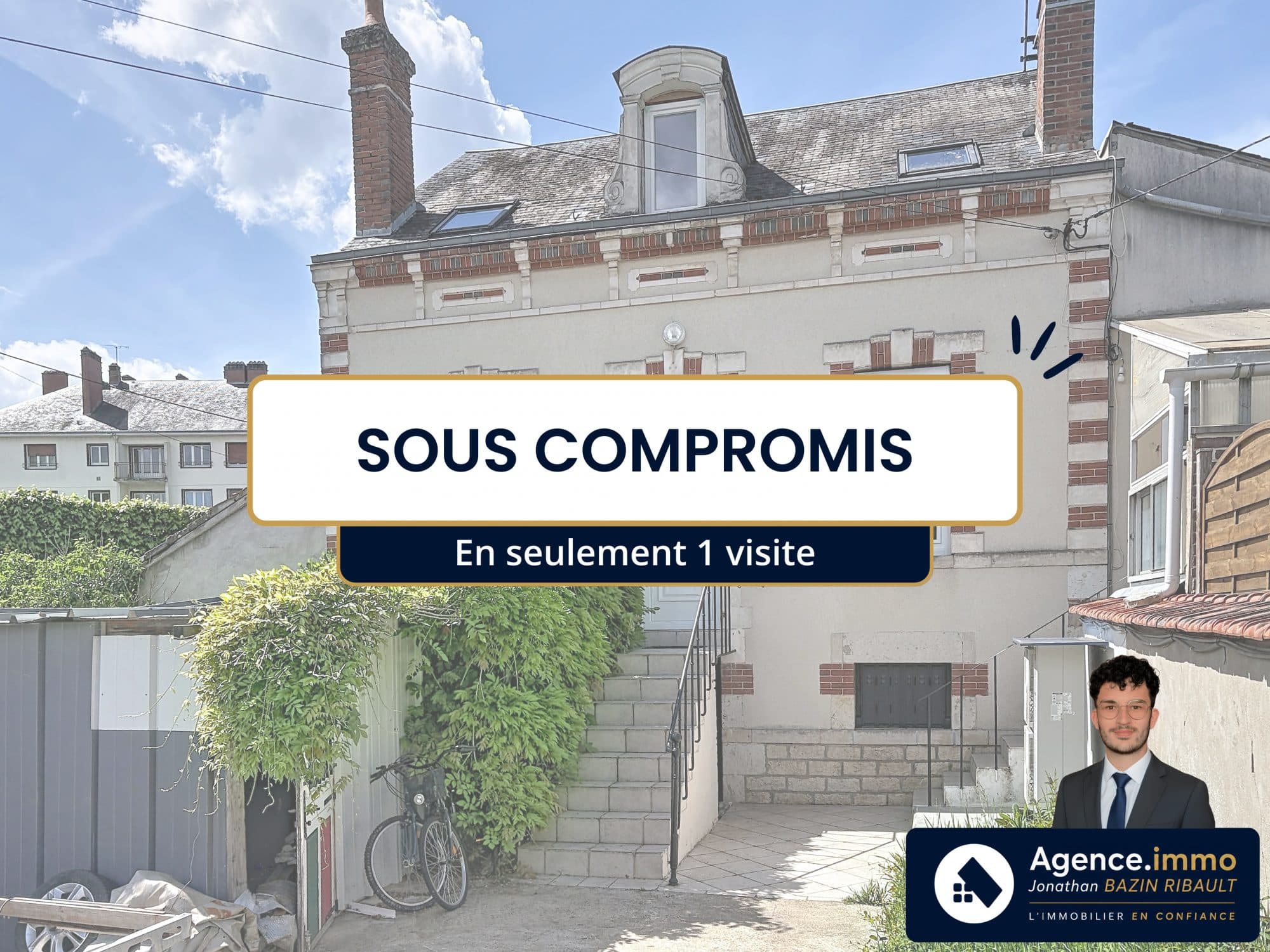 Maison de 7 pièces de 135 m² située à Gien (proche gare)