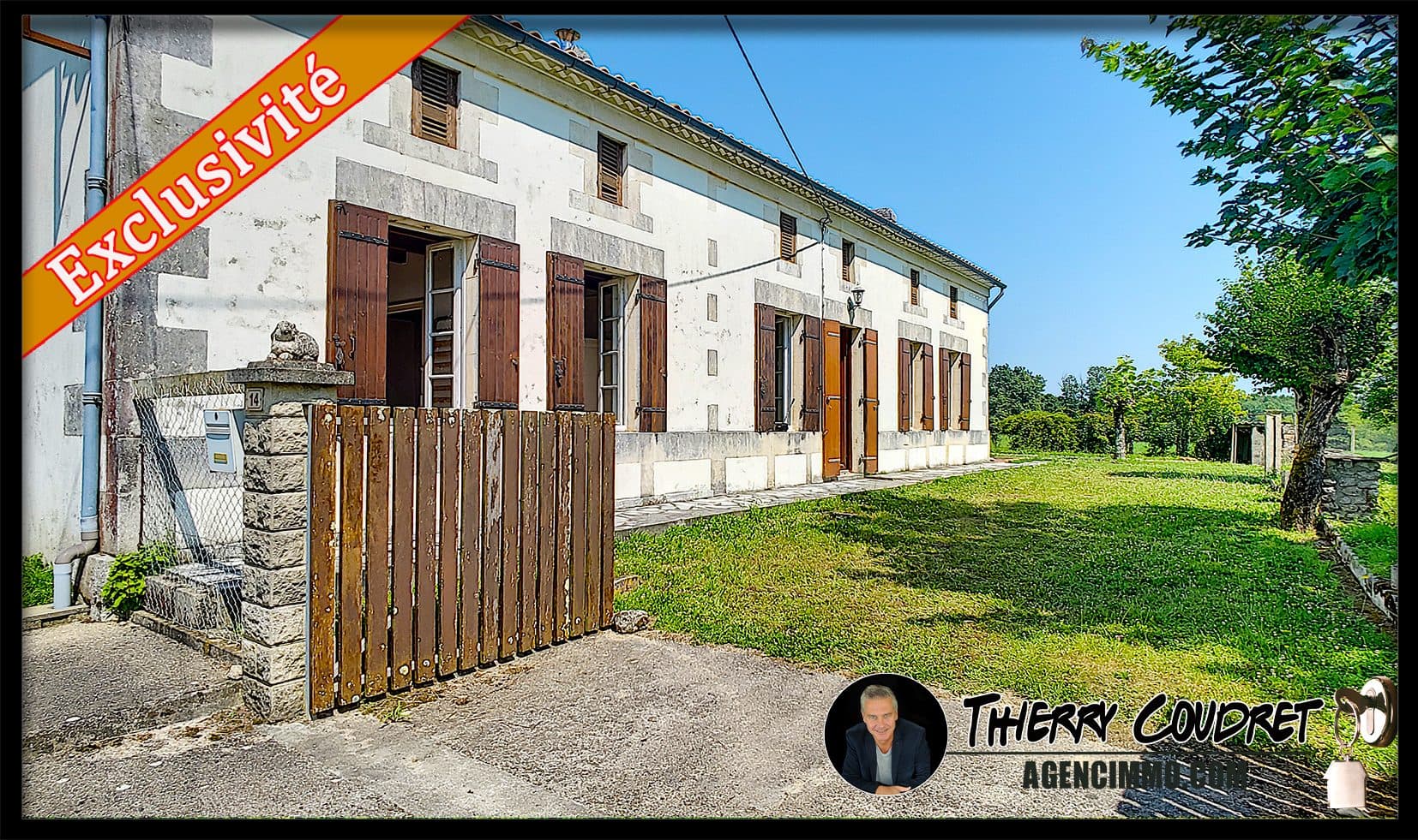 Maison charentaise à rénover avec 3 hectares — photo 2