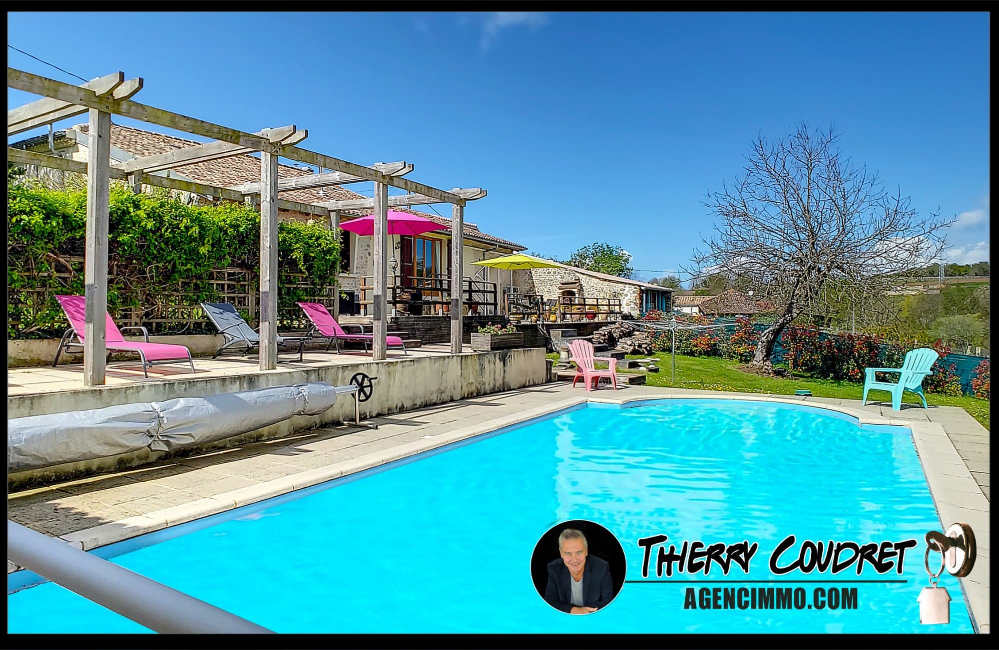 Belle charentaire 5 chambres avec piscine — photo 2