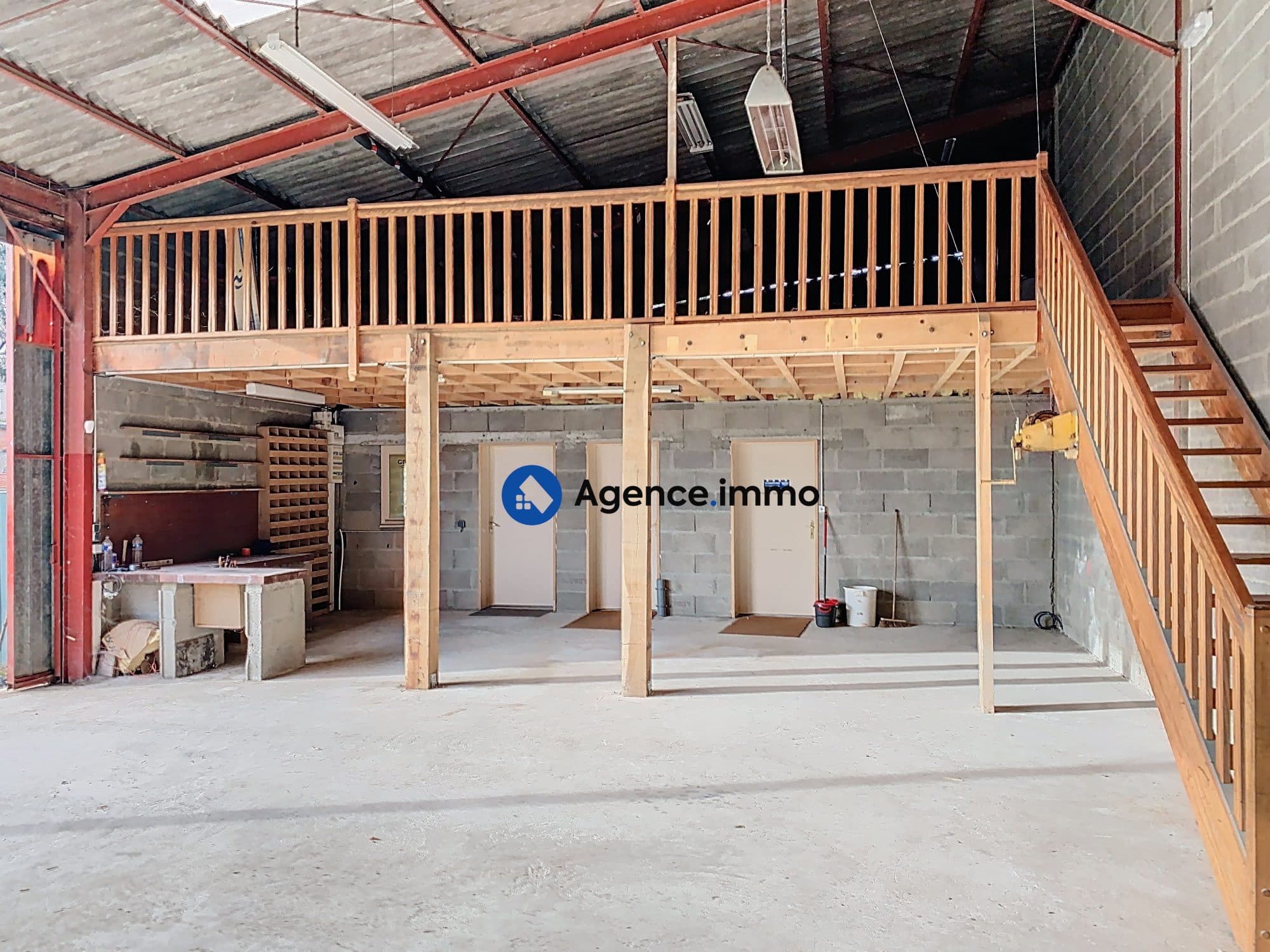 GRAND LOCAL PROFESSIONNEL/ STOCKAGE DE 221 m2