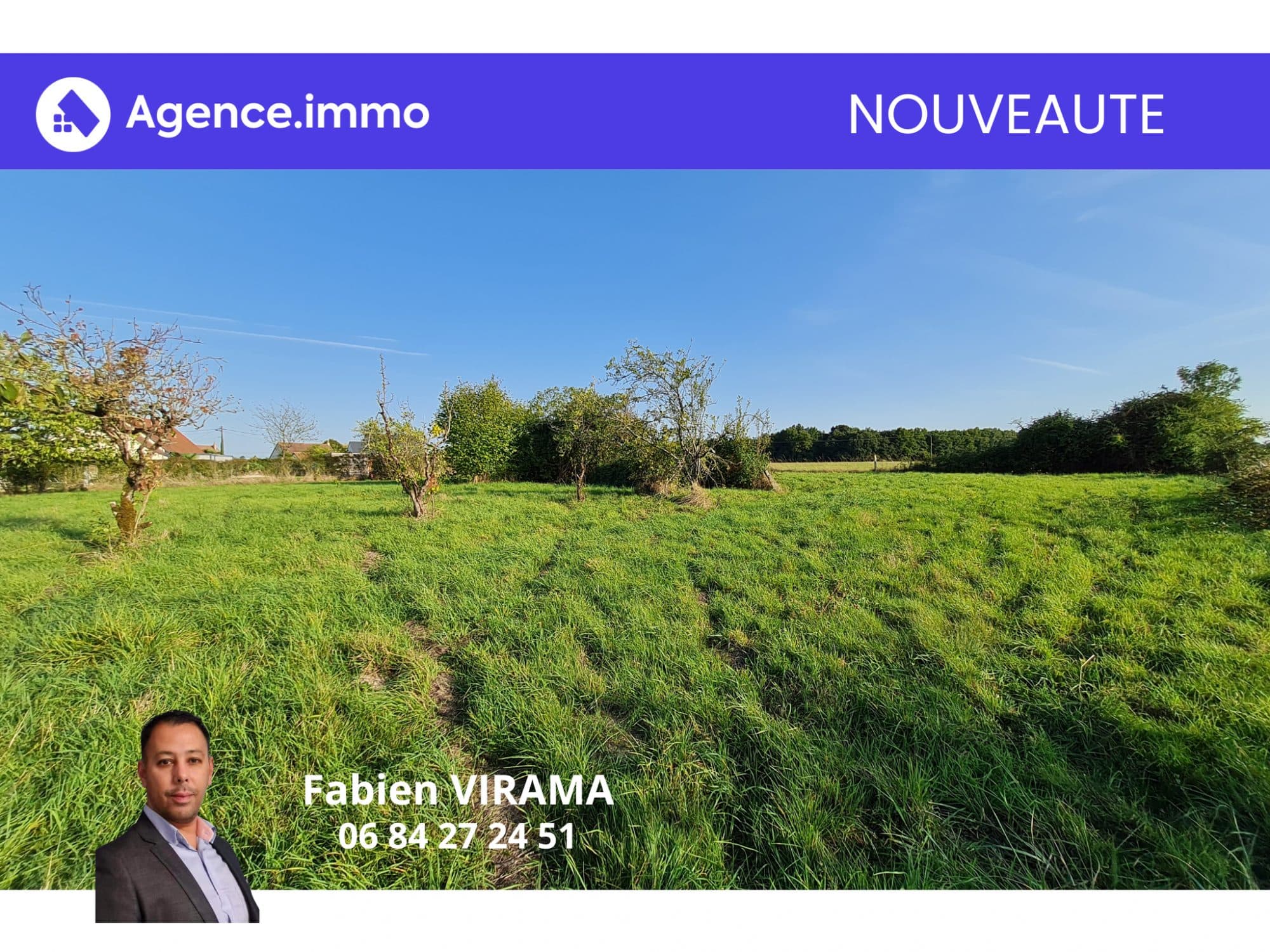 Terrain à bâtir de 1500 m² dans un charmant hameau