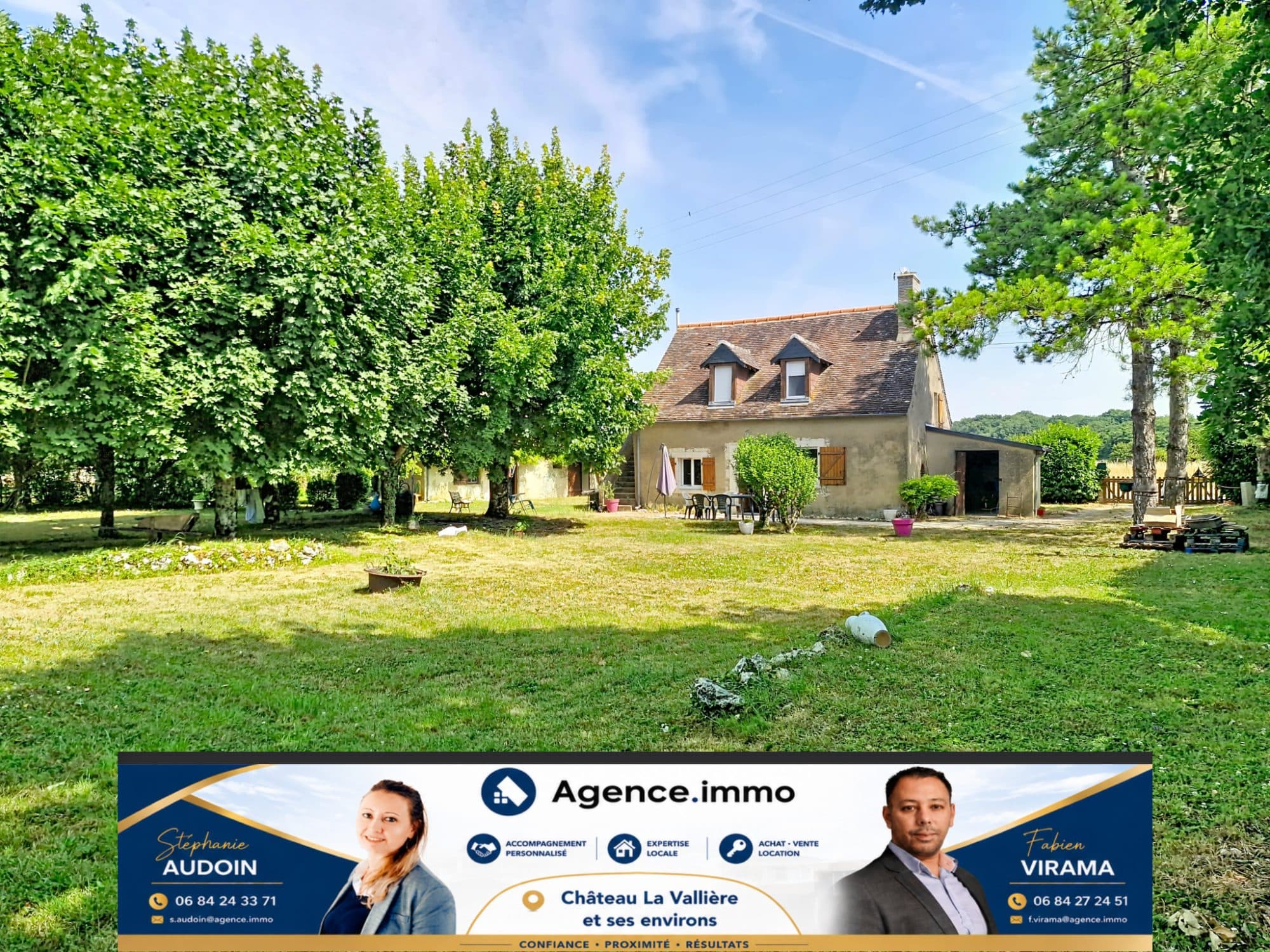 Maison 65 m² à Courcelles-de-Touraine